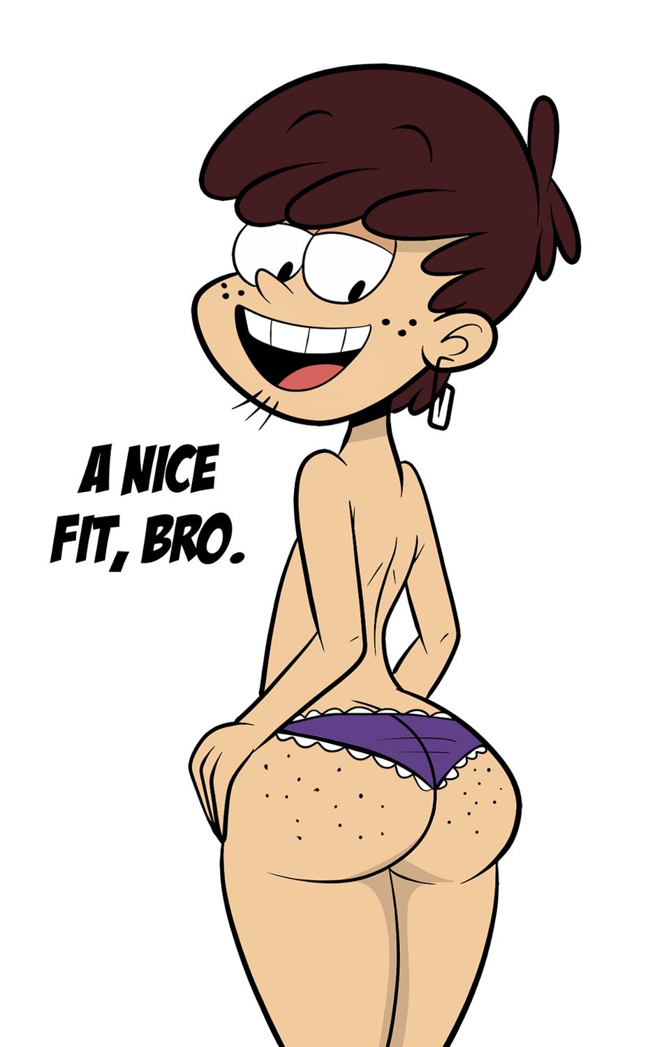 Luna Loud Huge Butt Underwear Panties Crossdressing Solo Huge Ass