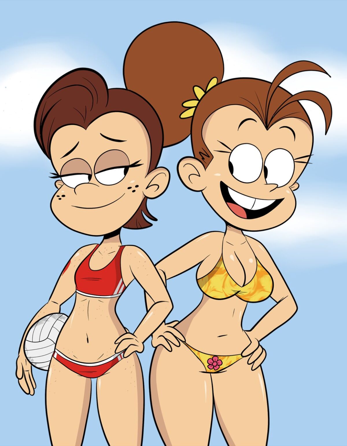 Lynn Loud and Luan Loud Tits Female Only < Your Cartoon Porn