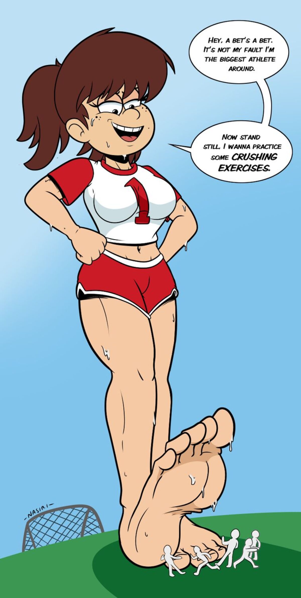 Loud House Footjob Gallery - Arousing Adult NSFW Content