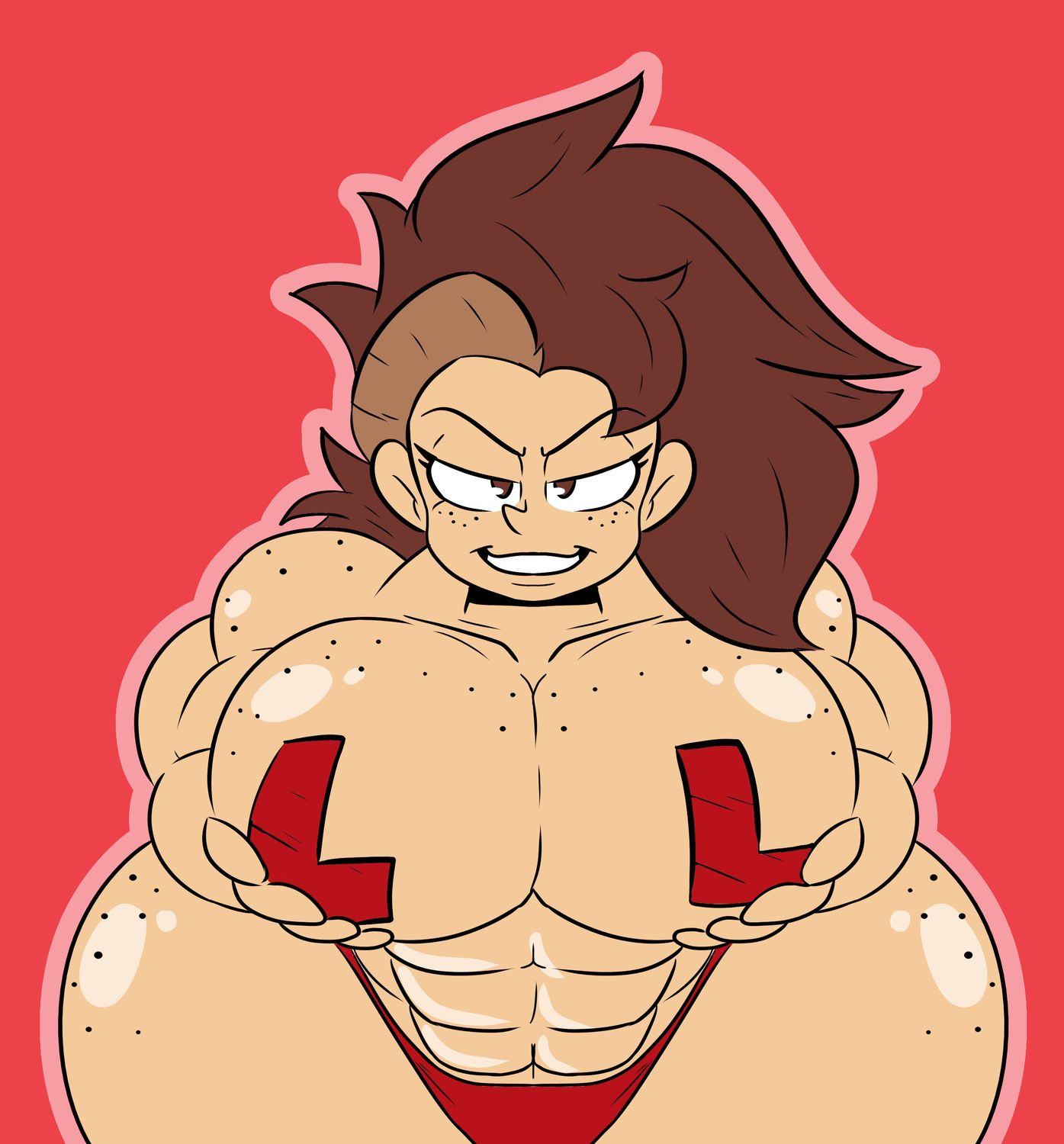 Lynn Loud Muscular Female