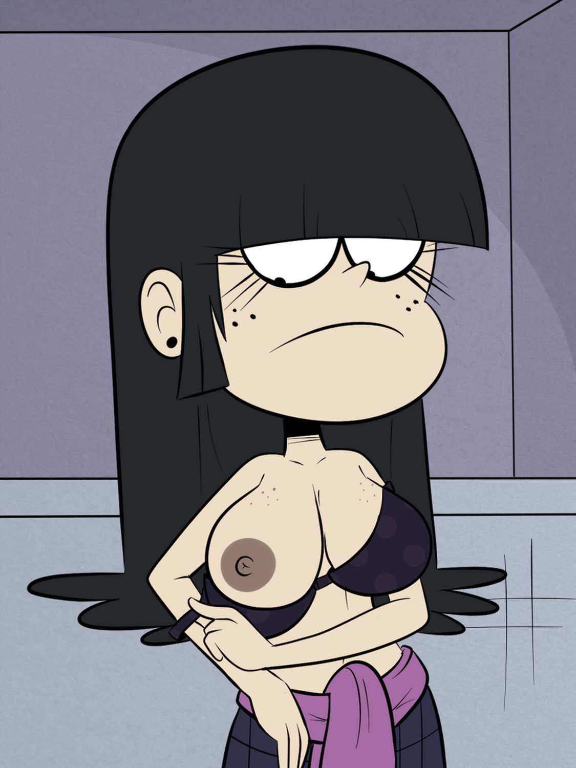 Maggie The Loud House Big Breast Tits Nipples Female Only Solo