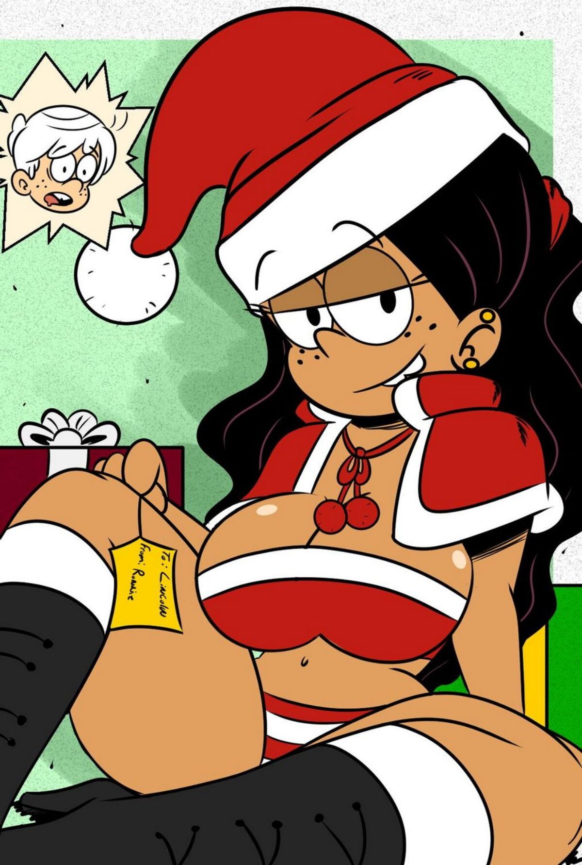 Ronnie Anne Santiago and Lincoln Loud Big Breast Dark Skin Tits < Your  Cartoon Porn