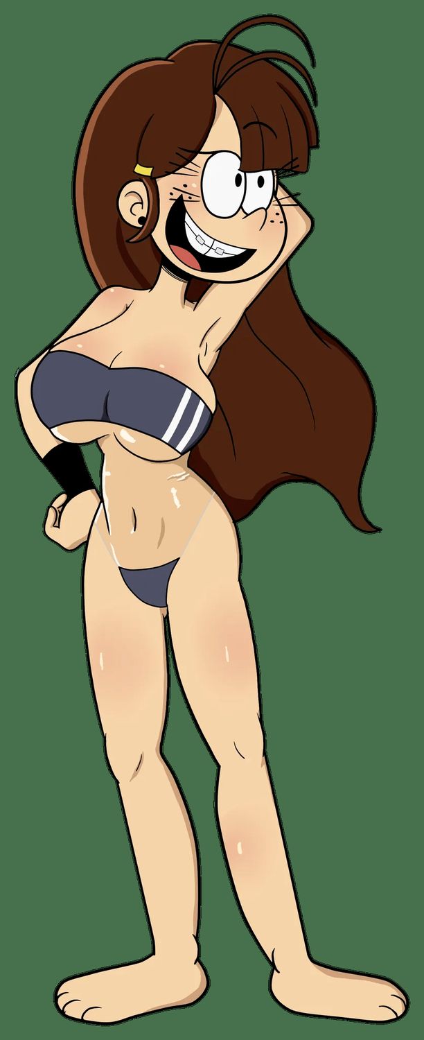 Rule 34 and Lois Loud Big Breast Swimsuit