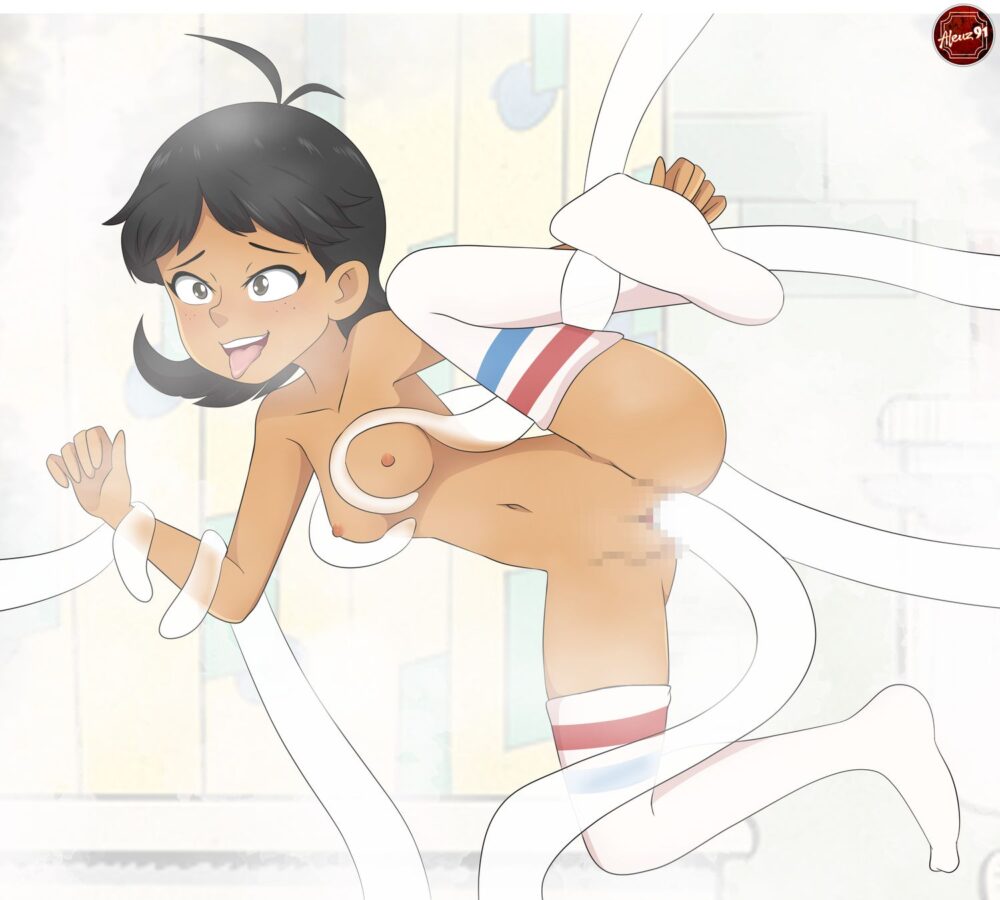 Stella's intriguing pussy revealed