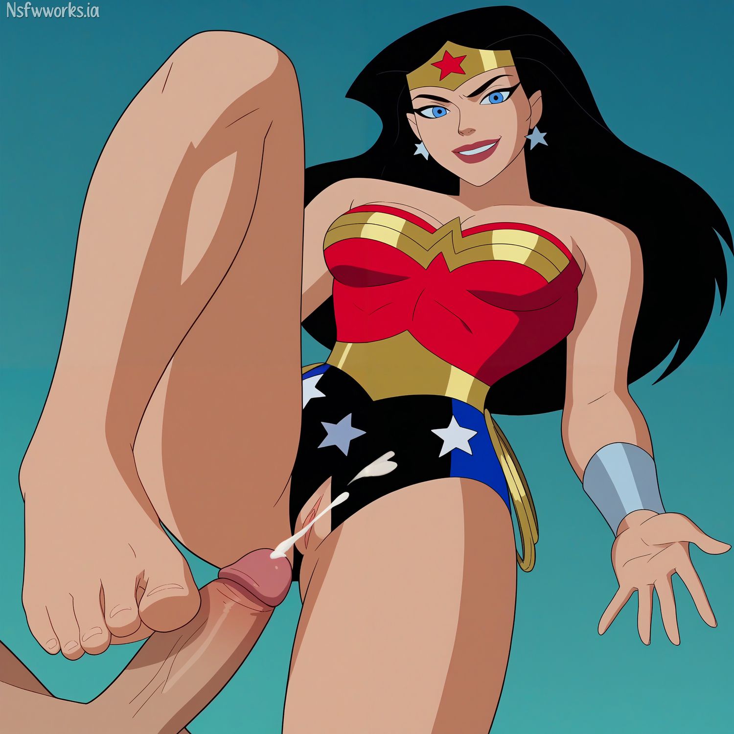 Diana Prince and Wonder Woman Penis Pussy Vagina Humiliation