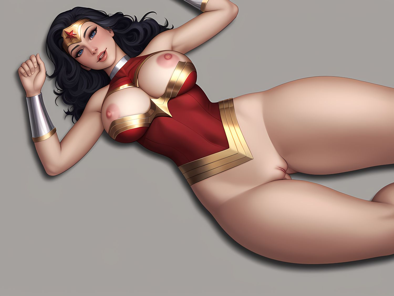 Diana Prince and Wonder Woman Pussy Female Only Vagina