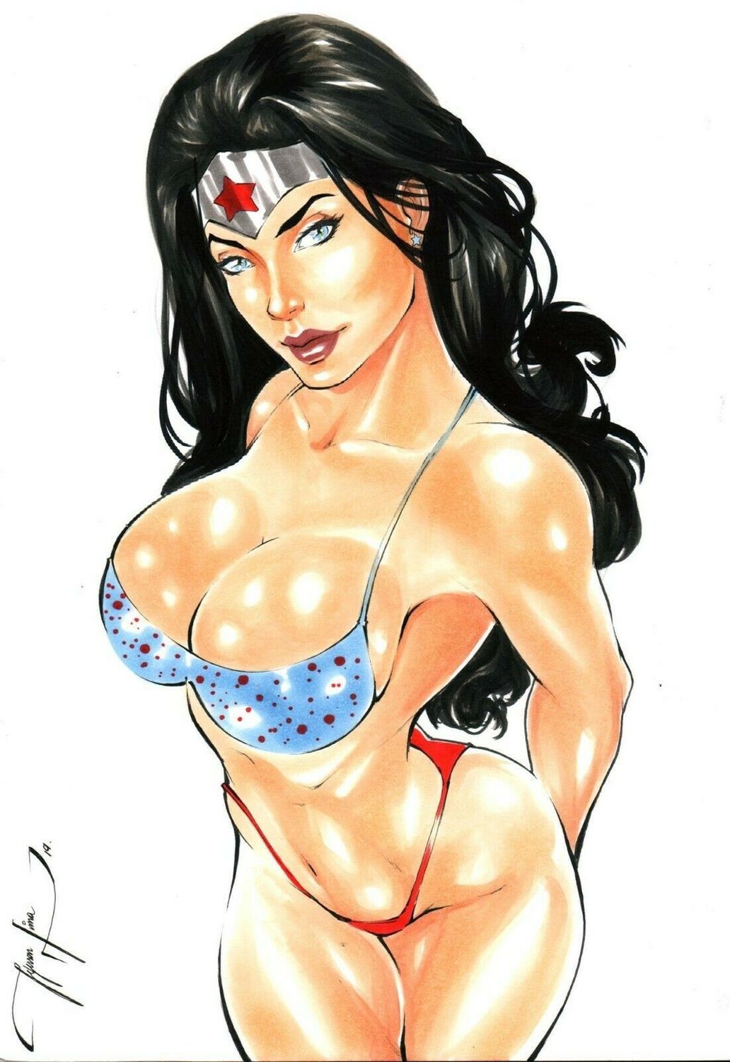 Diana Prince and Wonder Woman Solo Big Breast Female Only Milf