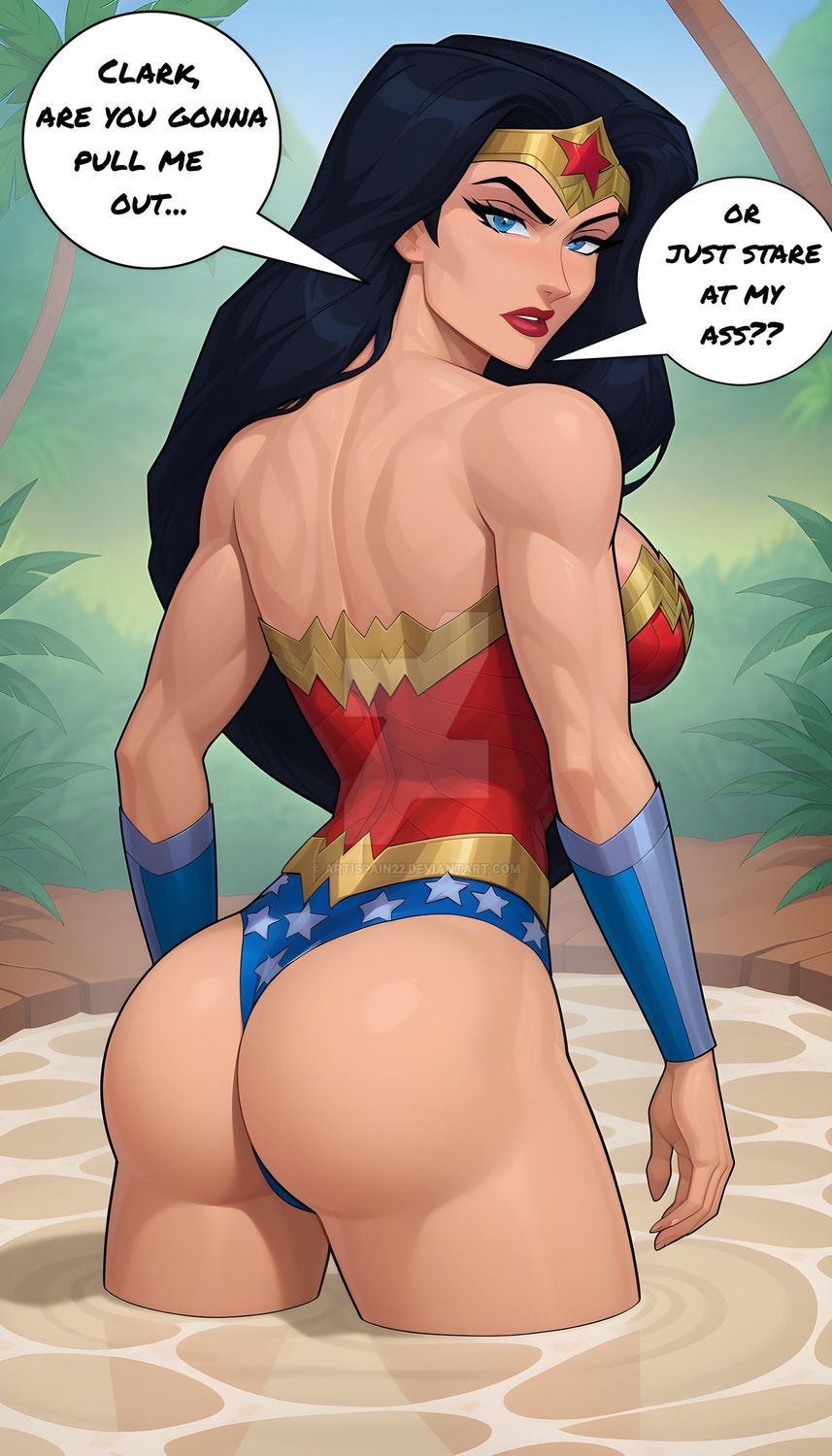 Diana Prince and Wonder Woman Solo Female Curvy Female Only