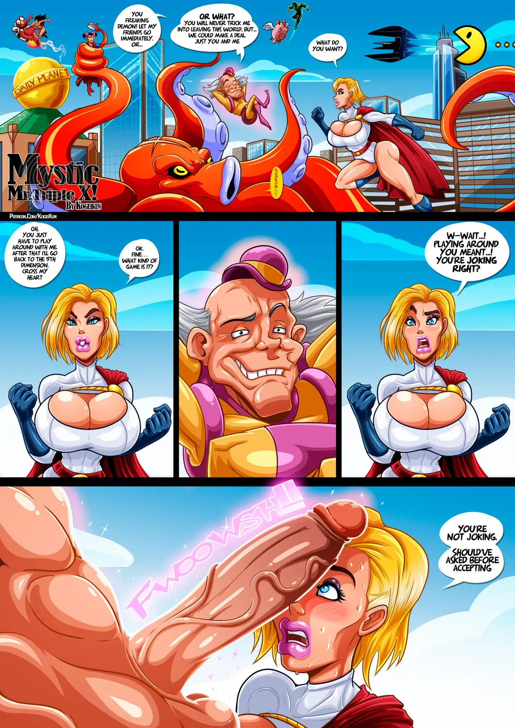 Diana Prince and Wonder Woman Veiny Penis Muscular Penis Big Breast