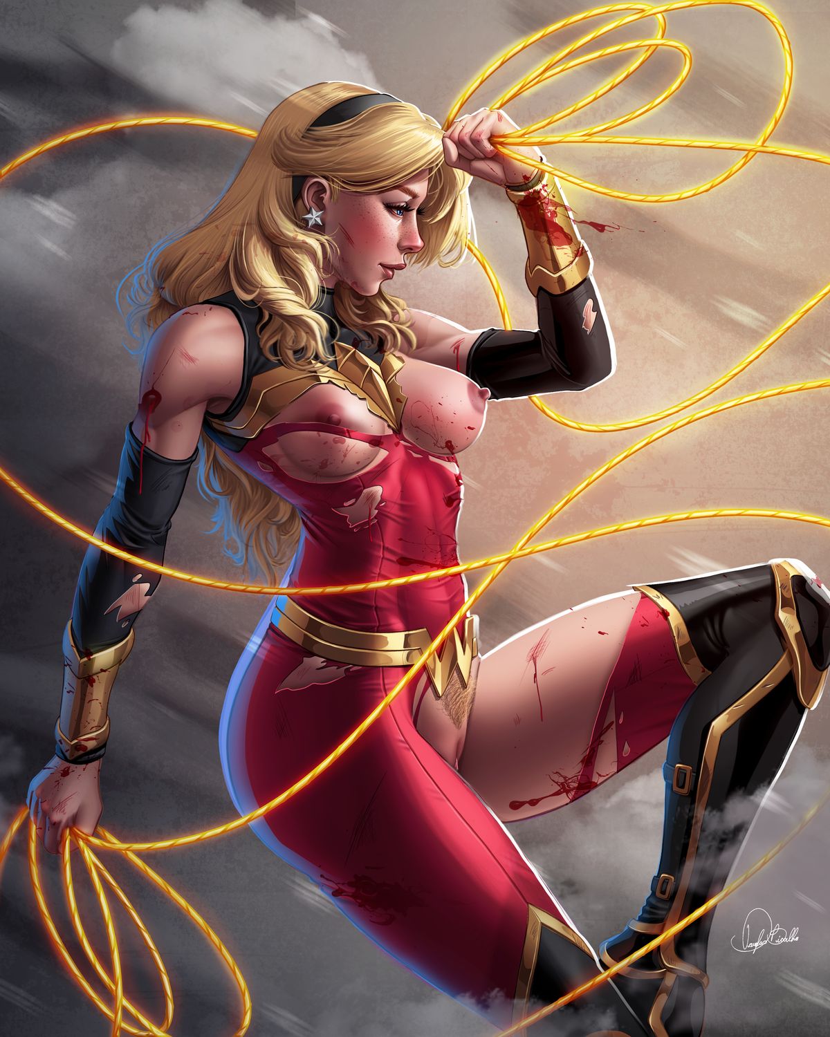 Wonder Girl Pubic Hair