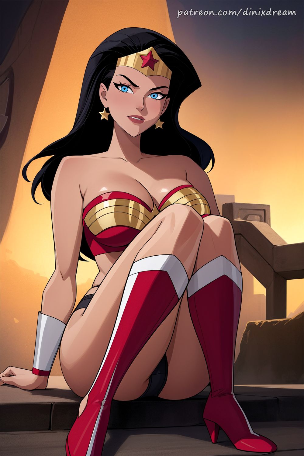 Wonder Woman Big Breast