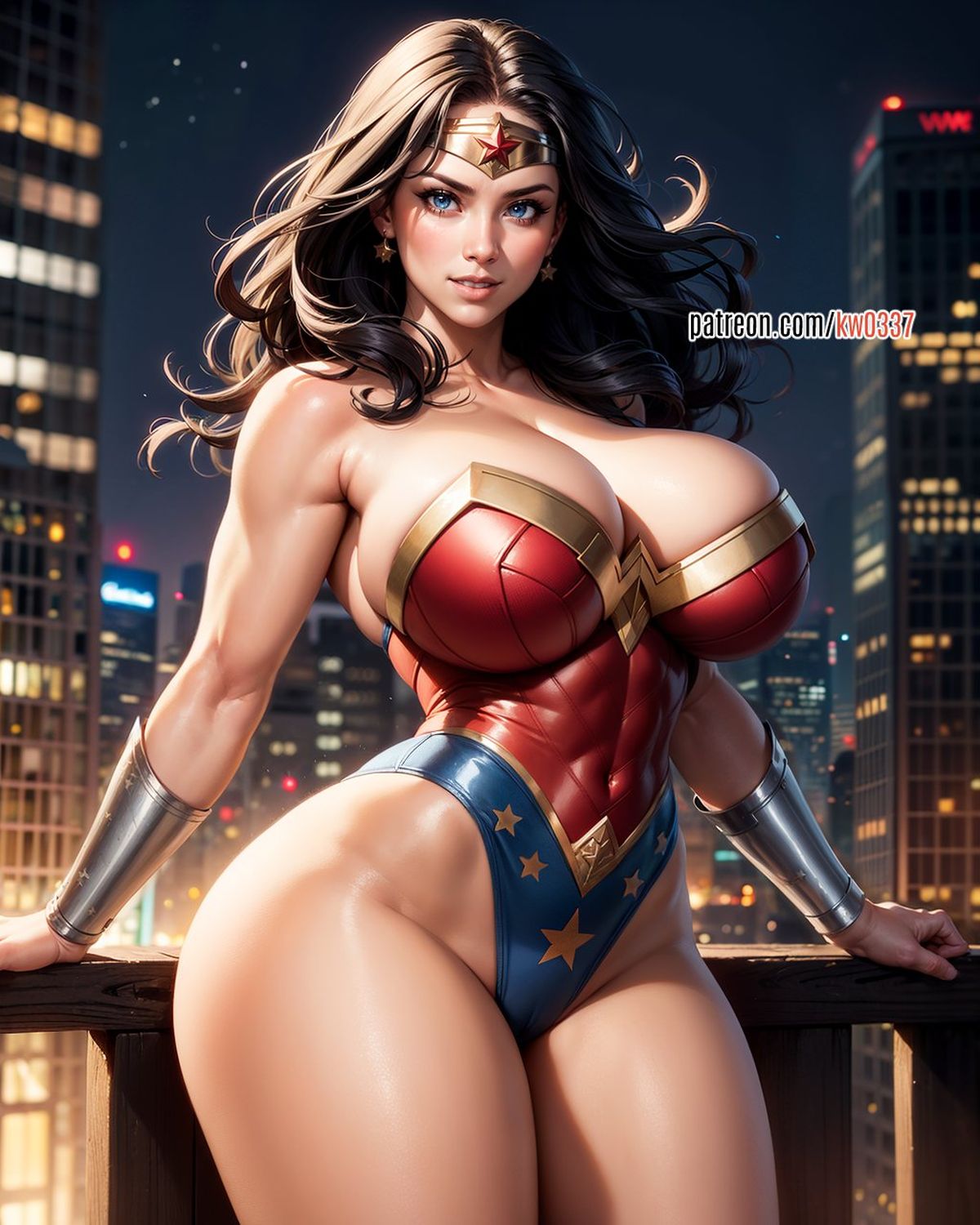 Wonder Woman Big Breast