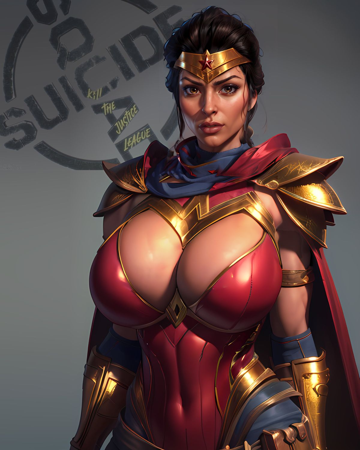 Wonder Woman and Diana Prince Princess Big Breast Solo Tits Busty