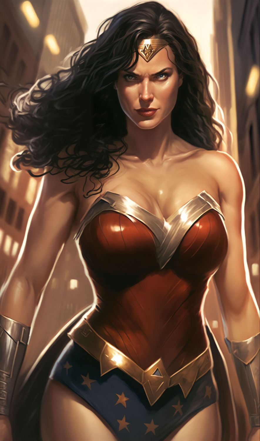 Wonder Woman Muscular Female