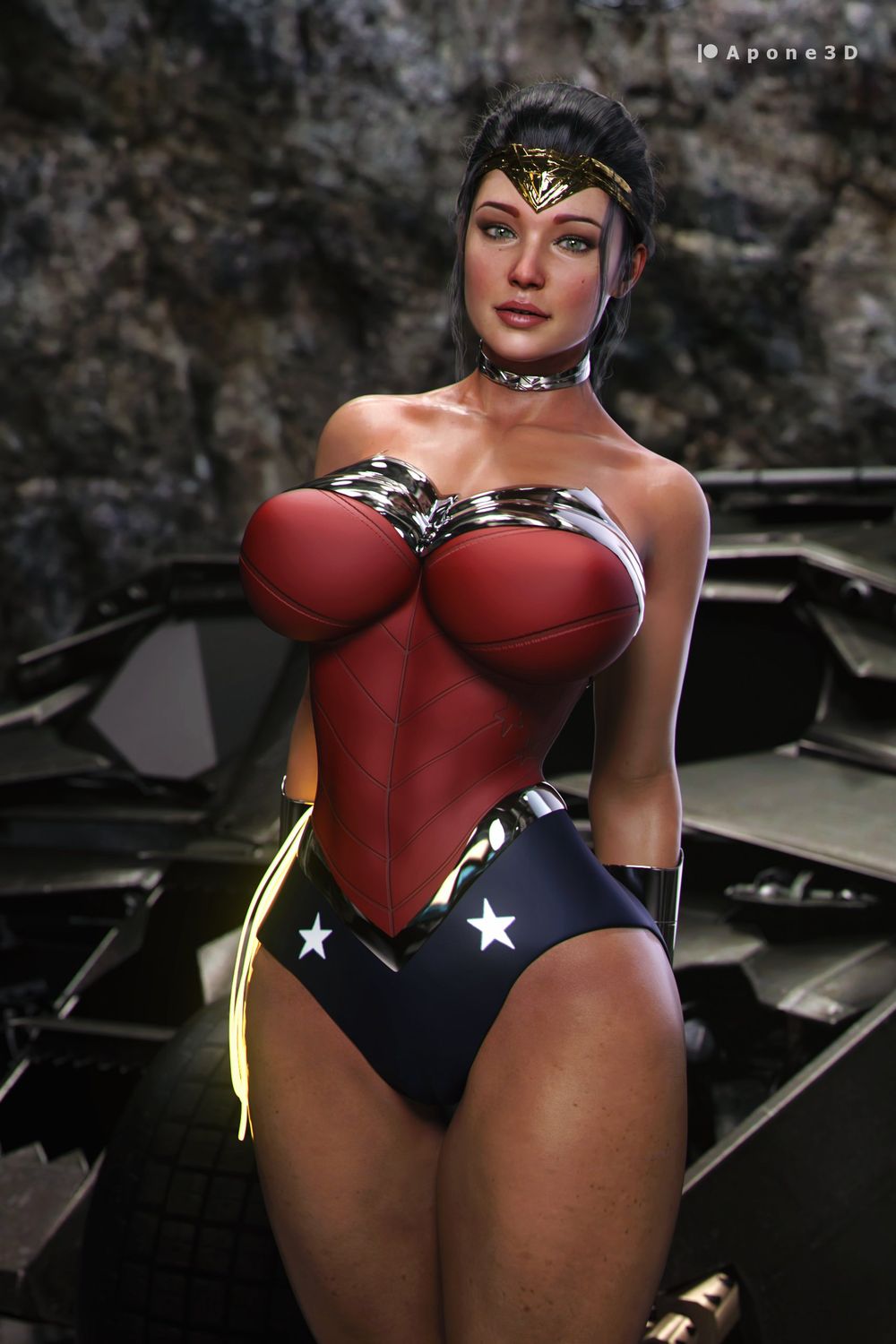 Wonder Woman and Diana Prince Solo Tits Female Only