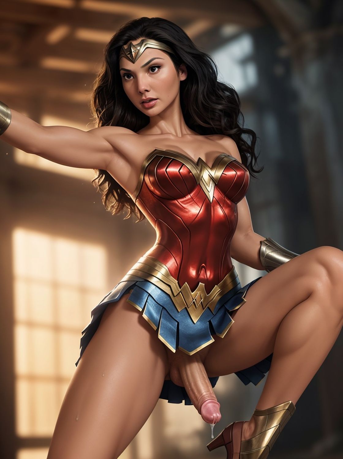 Wonder Woman Futanari