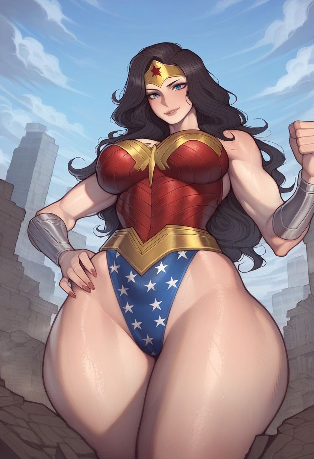 Wonder Woman Huge Butt