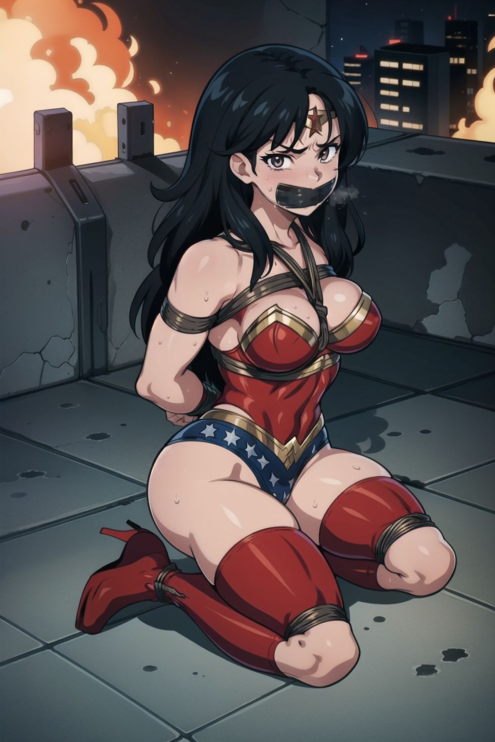 Wonder Woman Bondage