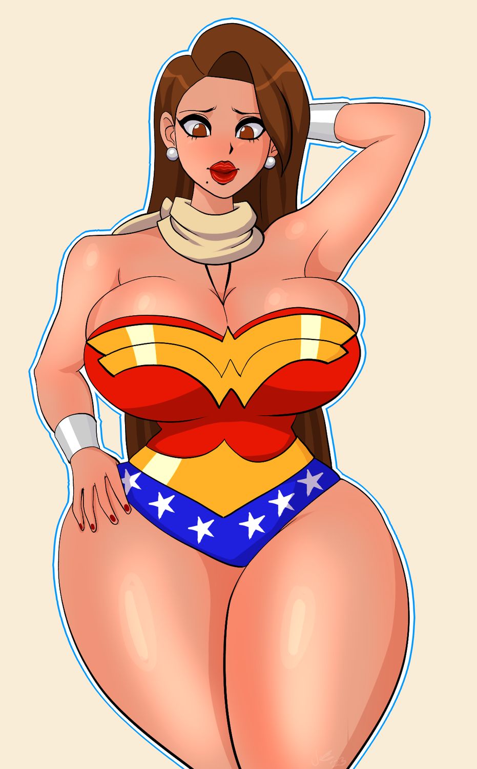 Wonder Woman Big Breast