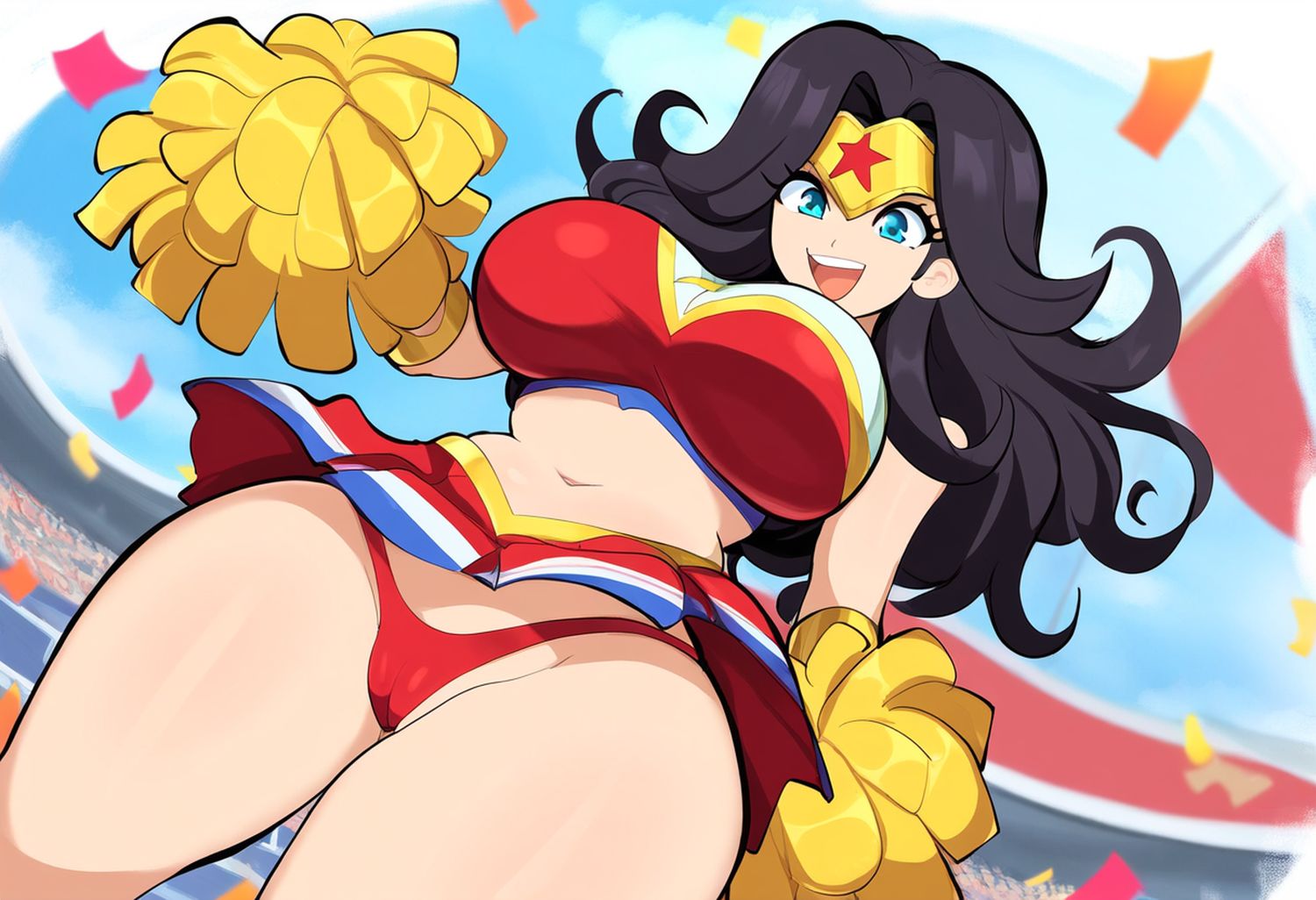 Wonder Woman Solo Superheroine Panties