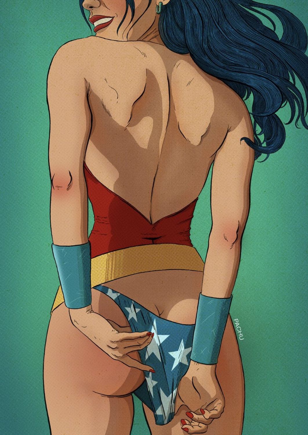 Wonder Woman Superheroine Solo Female Only